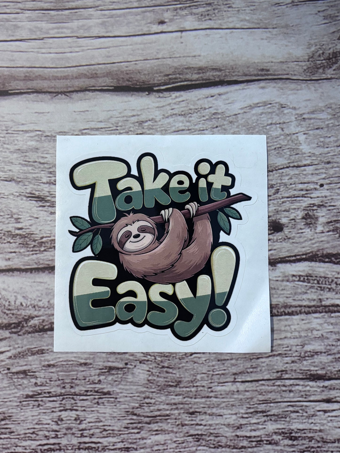 Take it easy