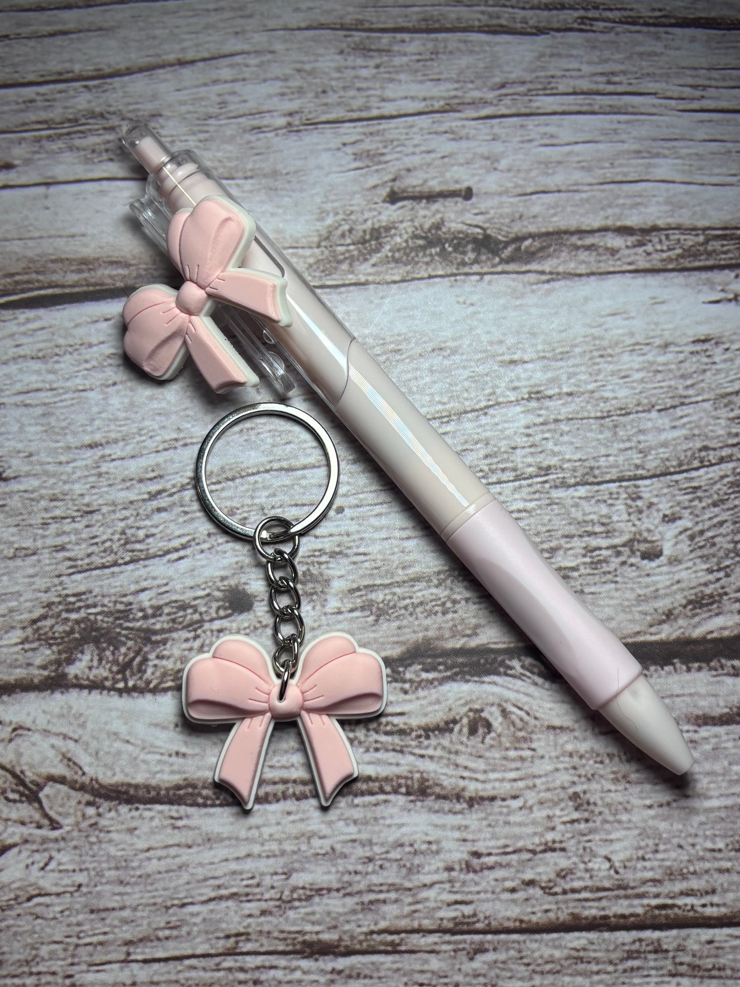 Bow Pen & Keychain