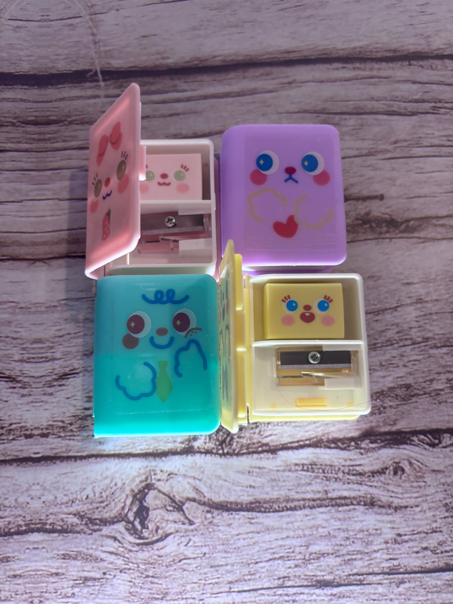 Eraser and sharpener