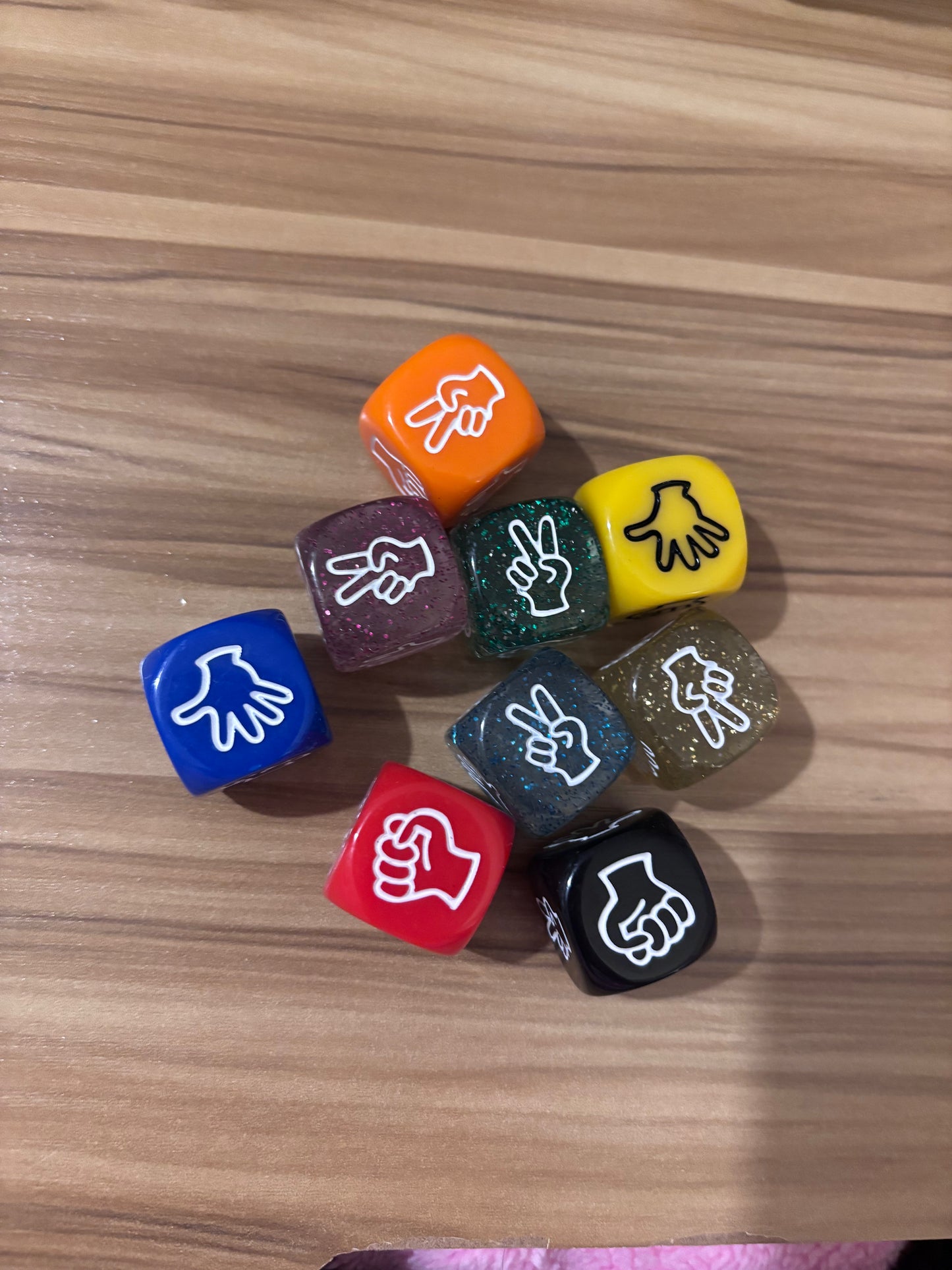 Rock, Paper, Scissors Dice