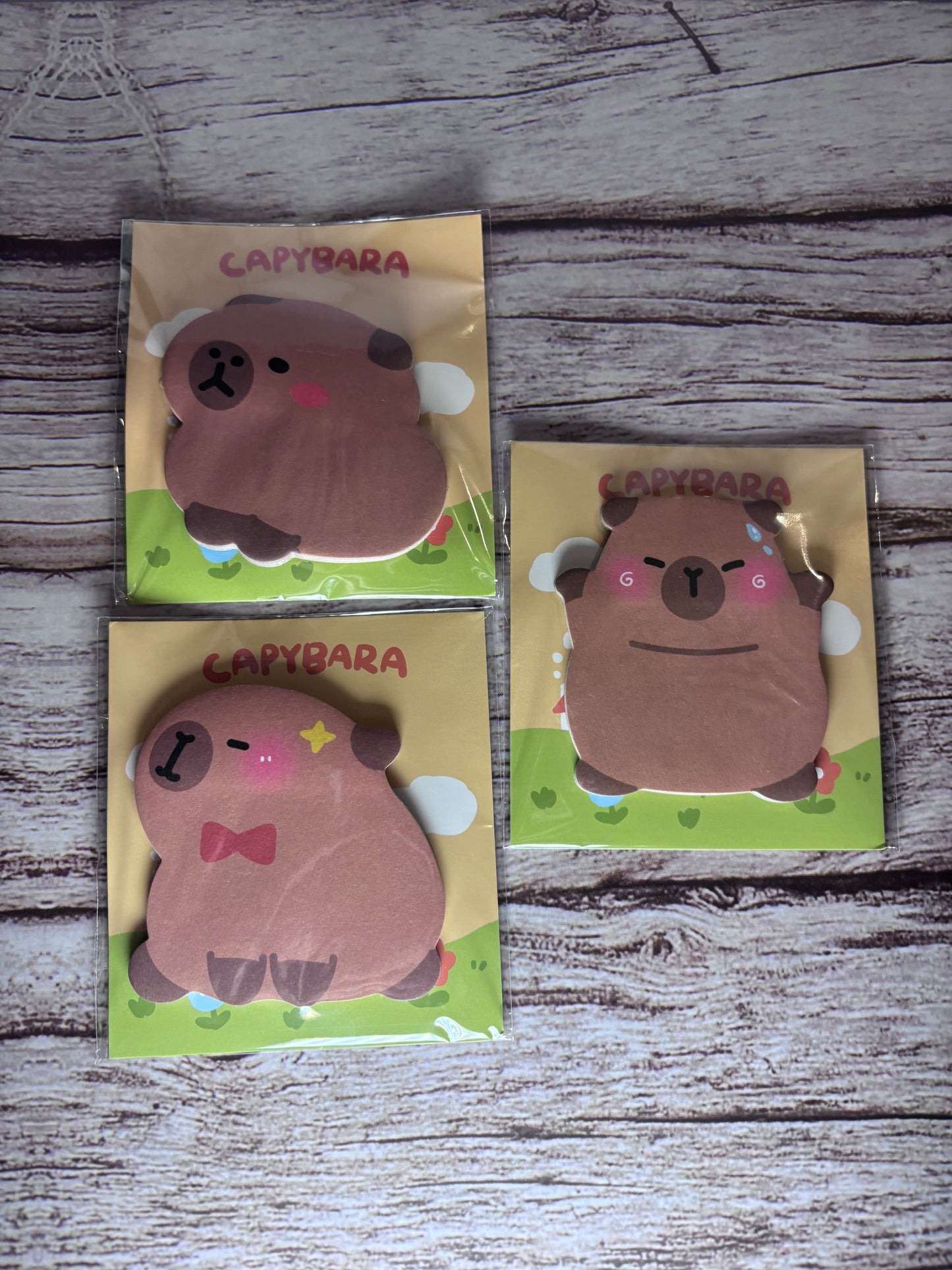 Capybara Sticky Notes