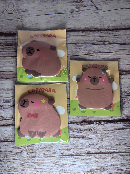 Capybara Sticky Notes