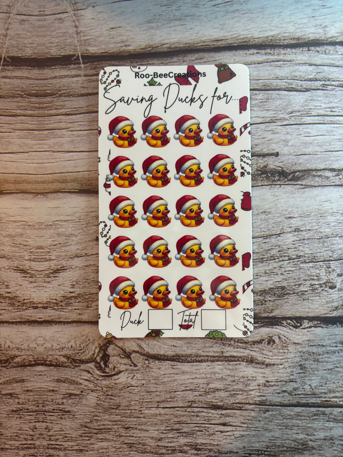 Saving Ducks For….. Christmas