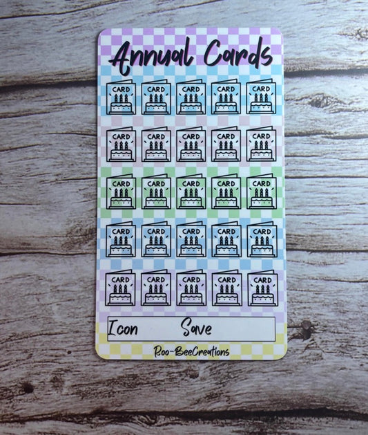 Annual cards