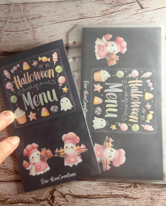 Halloween menu