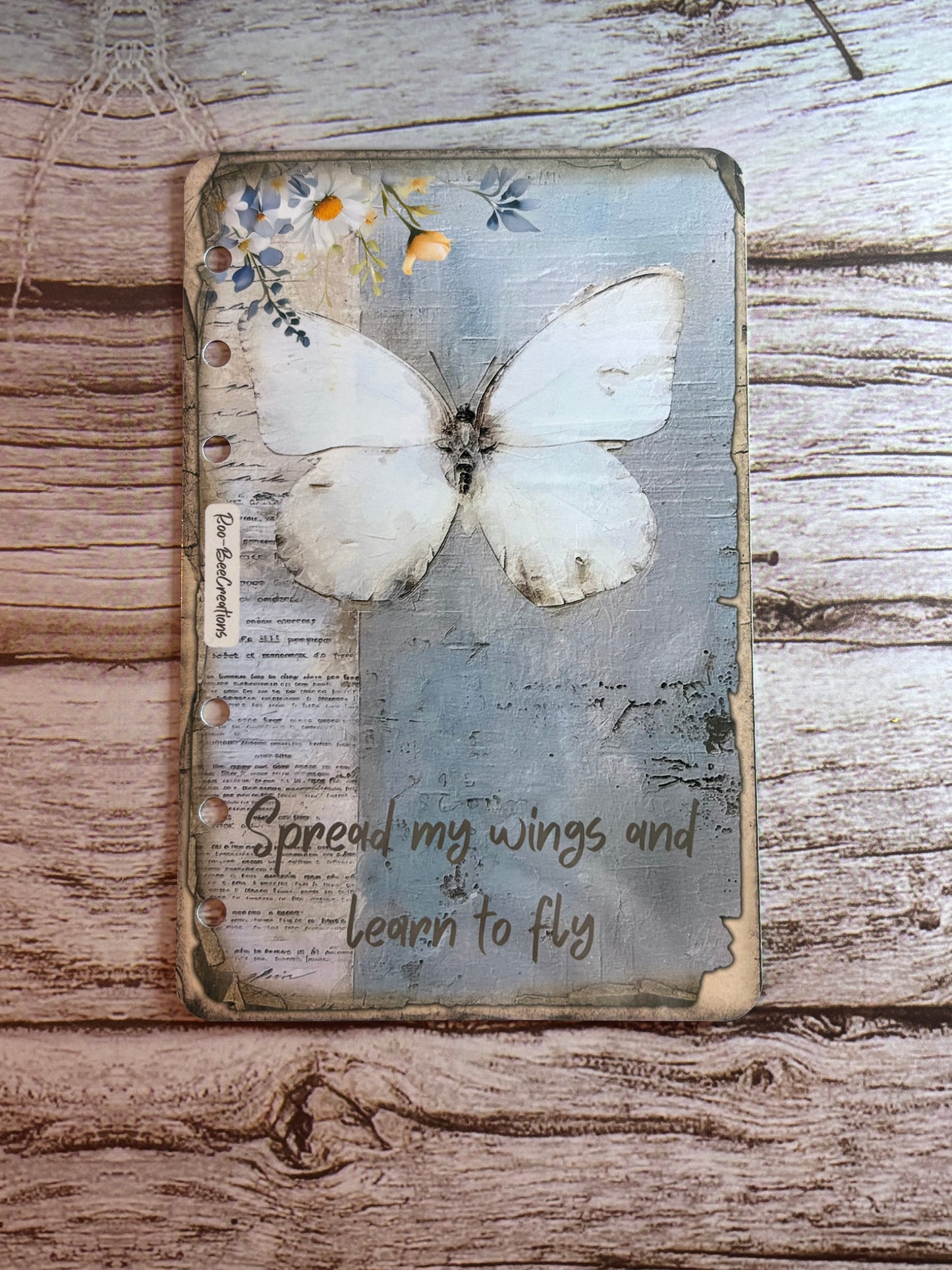 Spread my wings and learn to fly dashboard