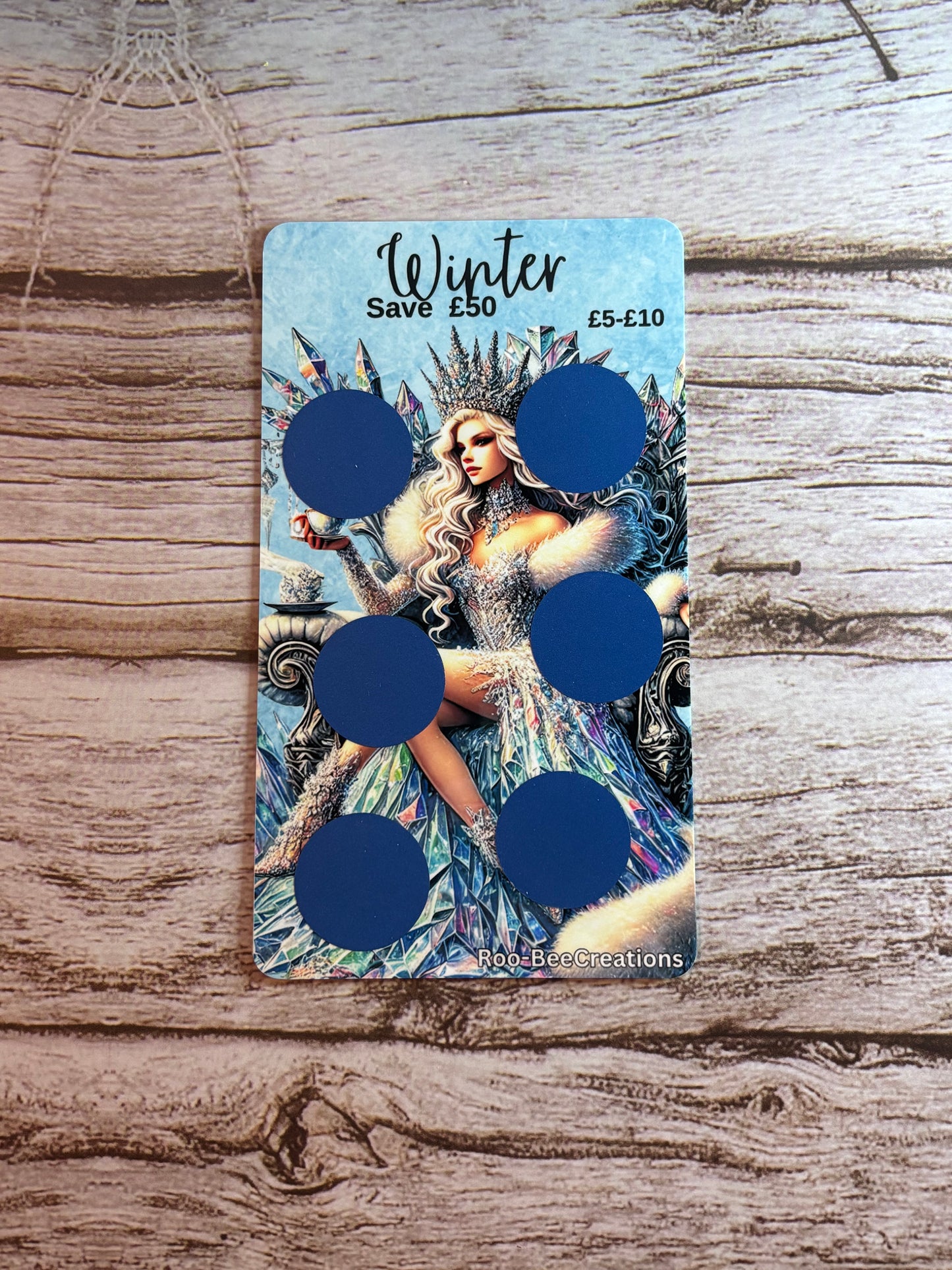 Seasonal Girl Scratch Off