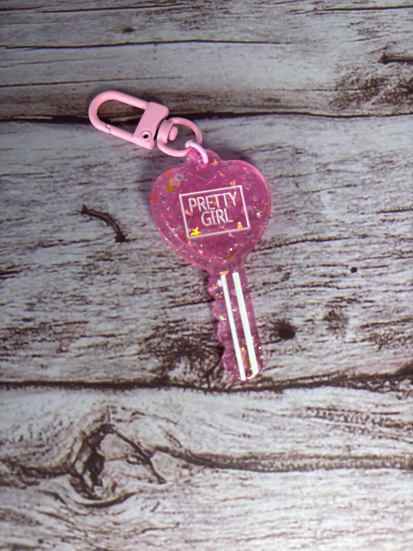 Pretty girl binder charm