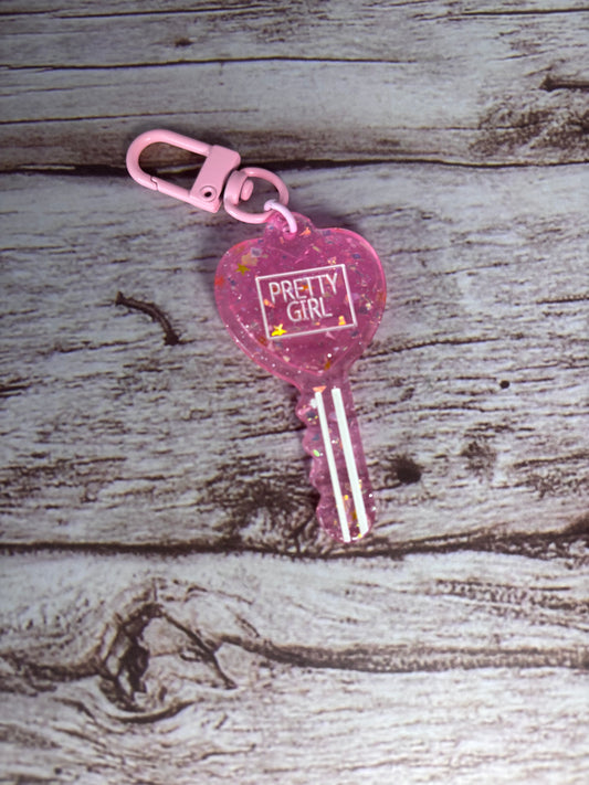 Pretty girl binder charm