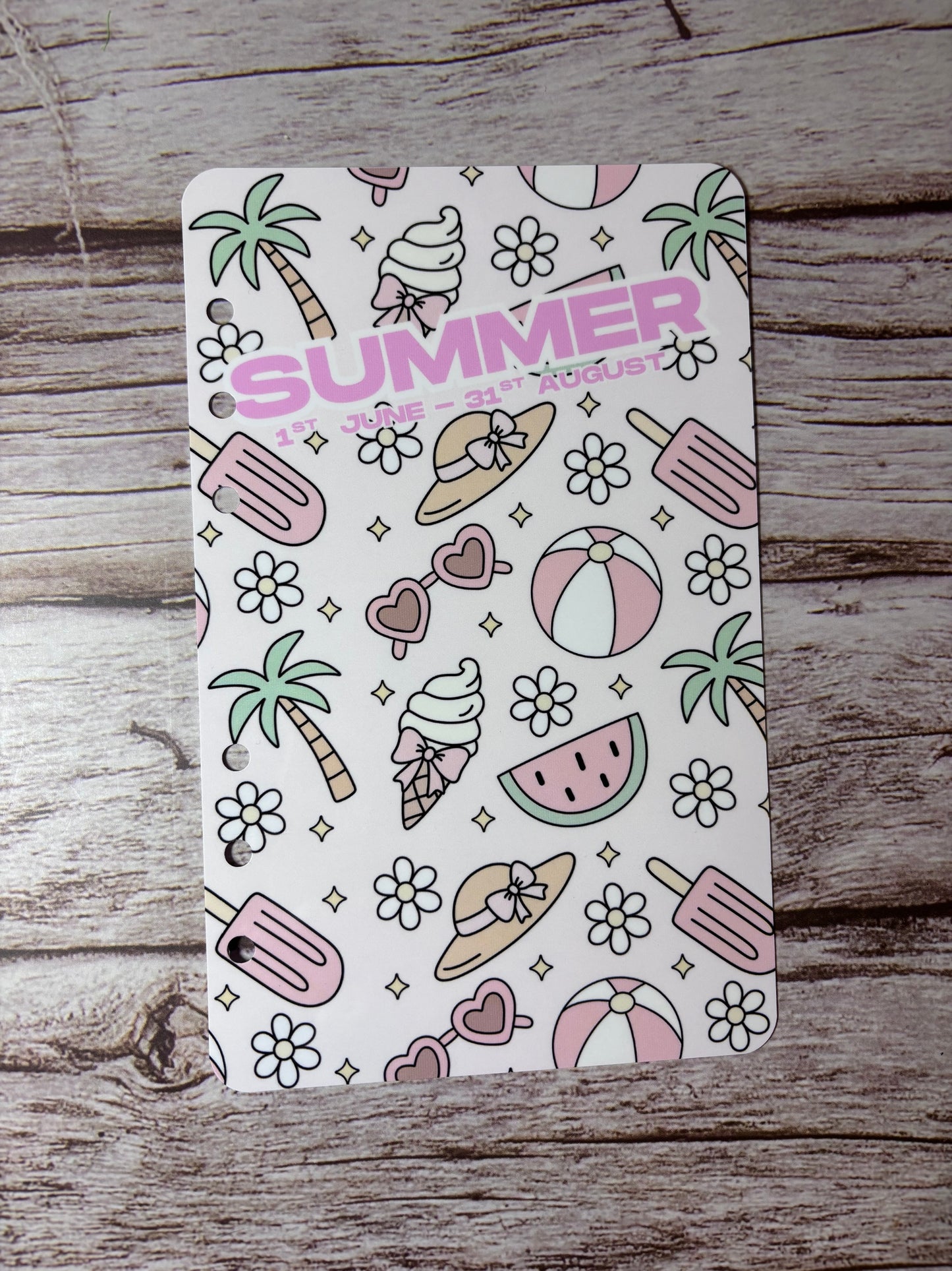 Summer dashboard